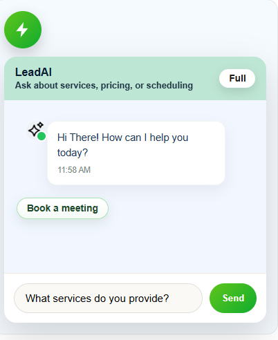 Chat assistant experience